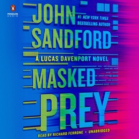 MASKED PREY by John Sandford, read by Richard Ferrone